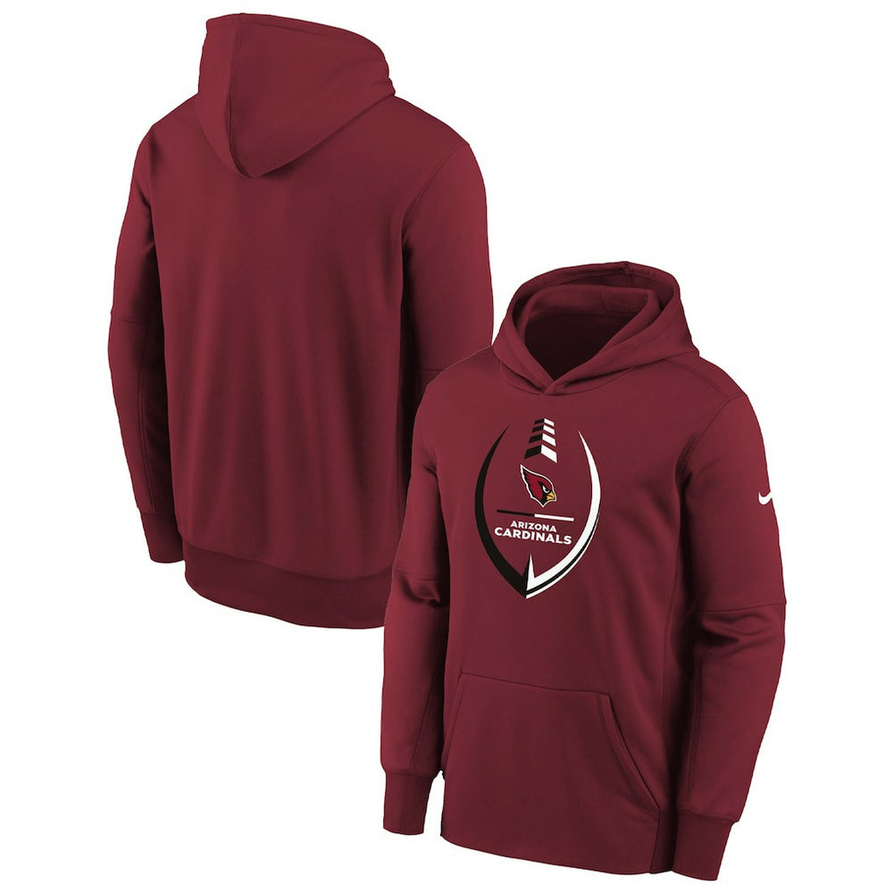 Arizona Cardinals Youth Icon Performance Pullover Hoodie Cardinal - Nike