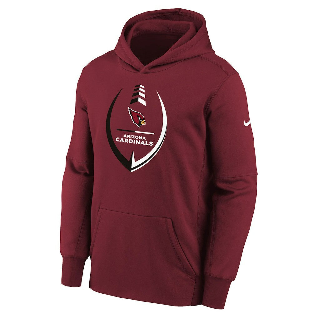 Arizona Cardinals Youth Icon Performance Pullover Hoodie Cardinal - Nike