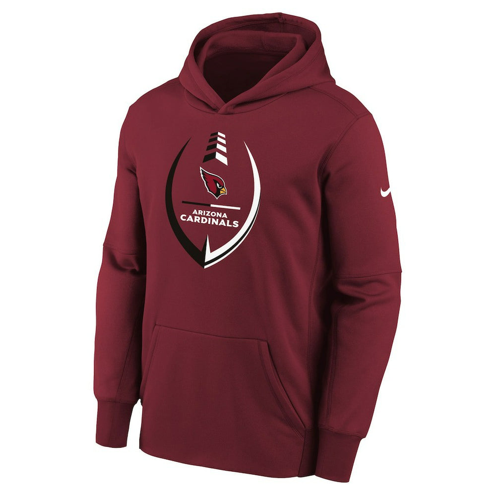 Arizona Cardinals Youth Icon Performance Pullover Hoodie Cardinal - Nike
