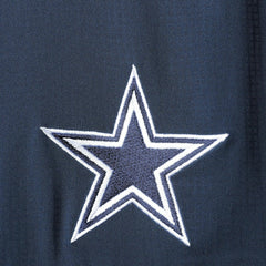 Dallas Cowboys Tamiami Omni-Shade Button-Down Short Sleeve Shirt Navy - Columbia