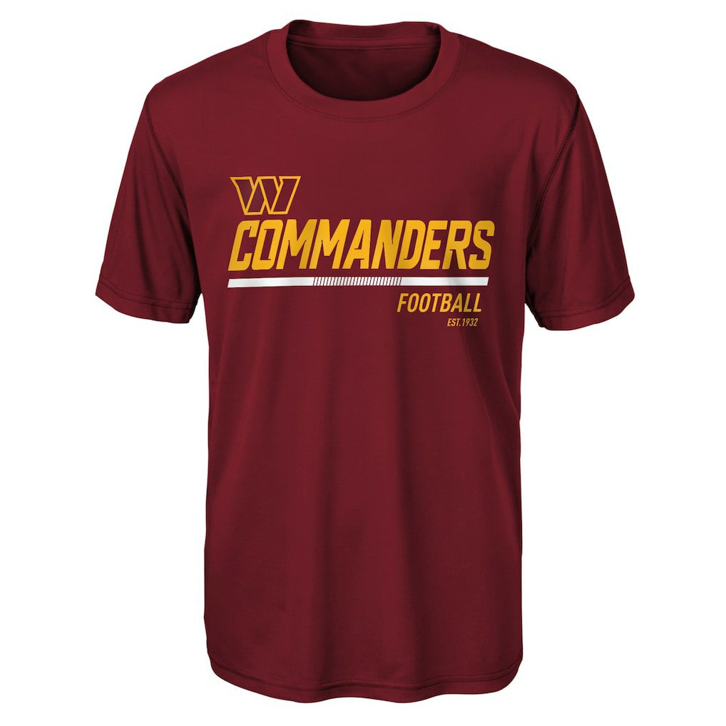 Washington Commanders Youth Engaged T-Shirt Burgundy - NFL