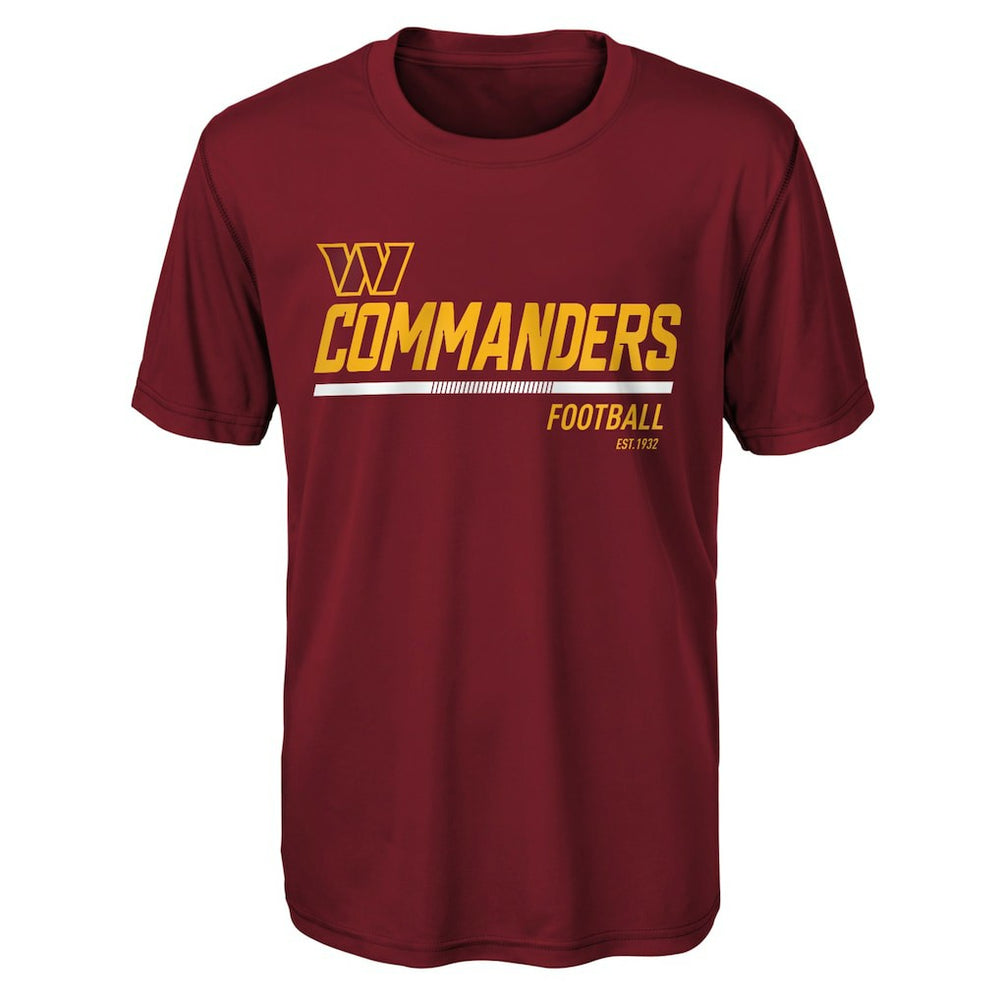 Washington Commanders Youth Engaged T-Shirt Burgundy - NFL