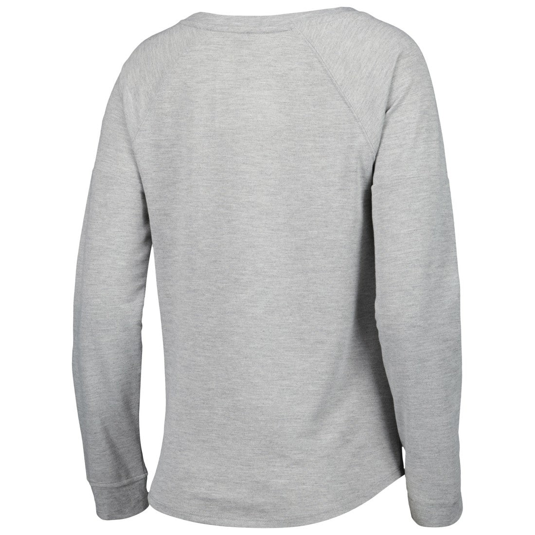Seattle Seahawks Juniors All Striped Up Raglan Long Sleeve T-Shirt Heathered Gray - NFL