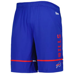 Buffalo Bills New Era Combine Authentic Rusher Training Shorts Royal - NFL