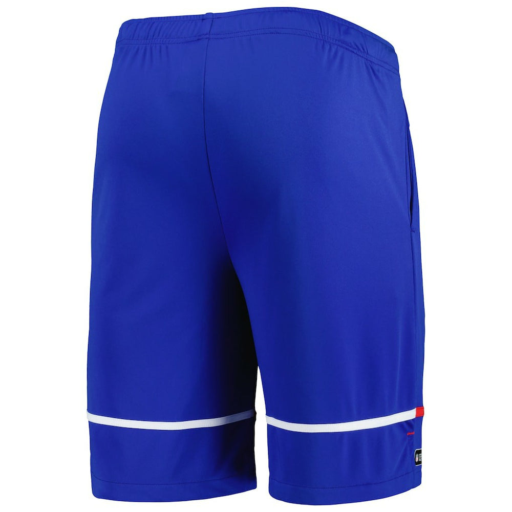 Buffalo Bills New Era Combine Authentic Rusher Training Shorts Royal - NFL