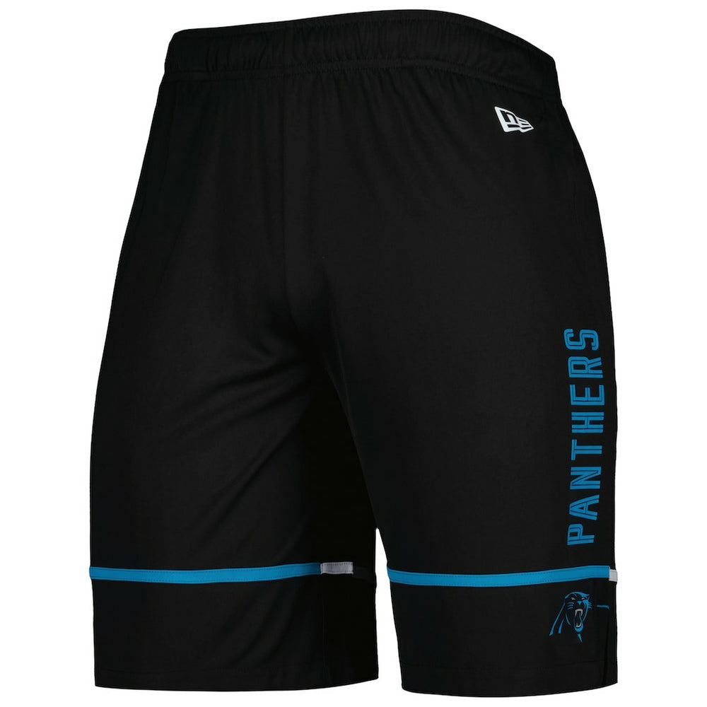 Carolina Panthers New Era Combine Authentic Rusher Training Shorts Black - NFL