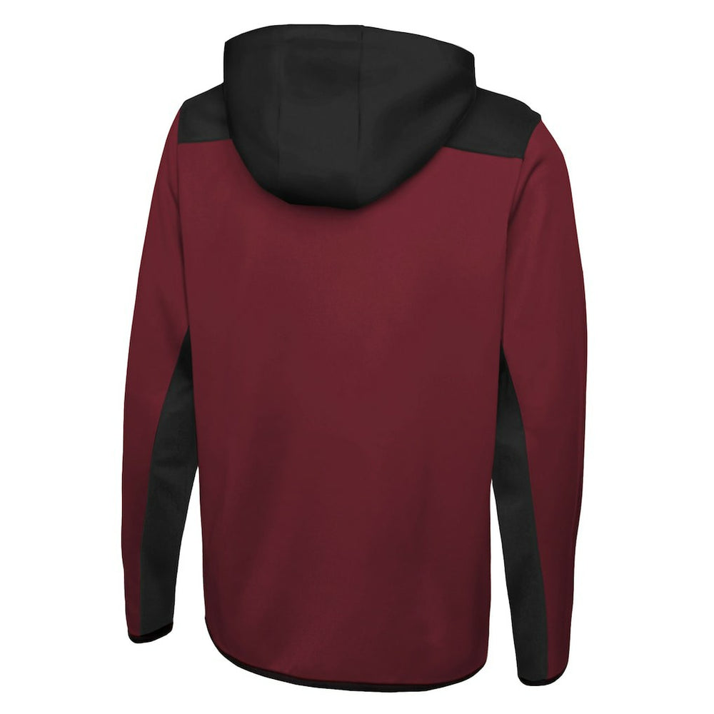 Arizona Cardinals New Era Combine Authentic Hard Hitter Pullover Hoodie Cardinal - NFL