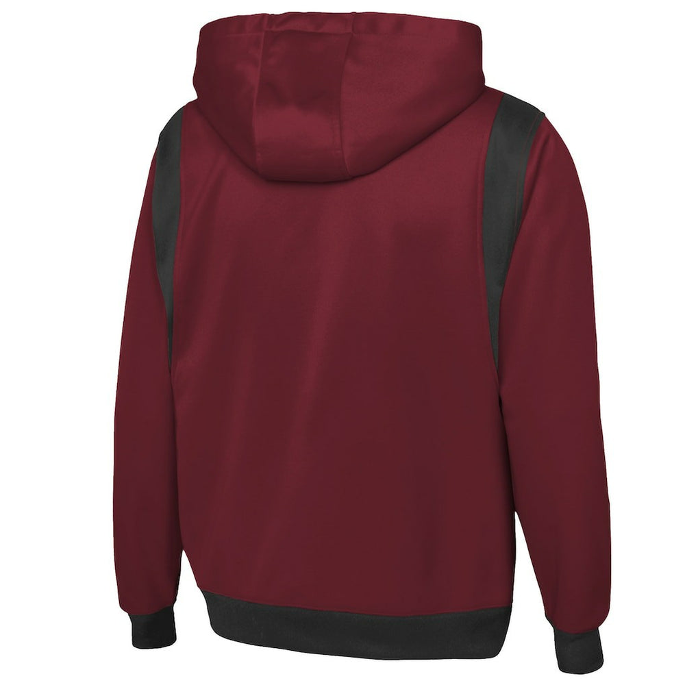 Arizona Cardinals New Era Combine Authentic Drop Back Full-Zip Hoodie Cardinal - NFL