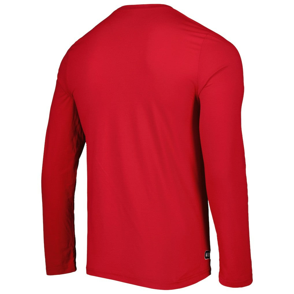Arizona Cardinals New Era Combine Authentic Home Stadium Long Sleeve T-Shirt Cardinal - NFL