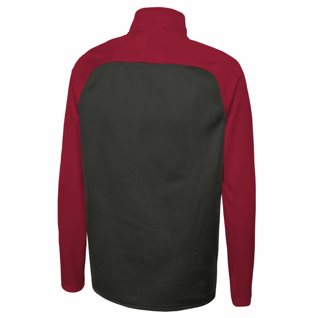 Tampa Bay Buccaneers New Era Combine Authentic O-Line Raglan Half-Zip Jacket Black - NFL
