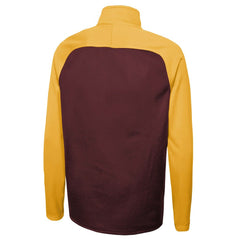 Washington Commanders New Era Combine Authentic O-Line Raglan Half-Zip Jacket Burgundy - NFL