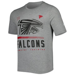 Atlanta Falcons New Era Combine Authentic Red Zone T-Shirt Heathered Gray - NFL
