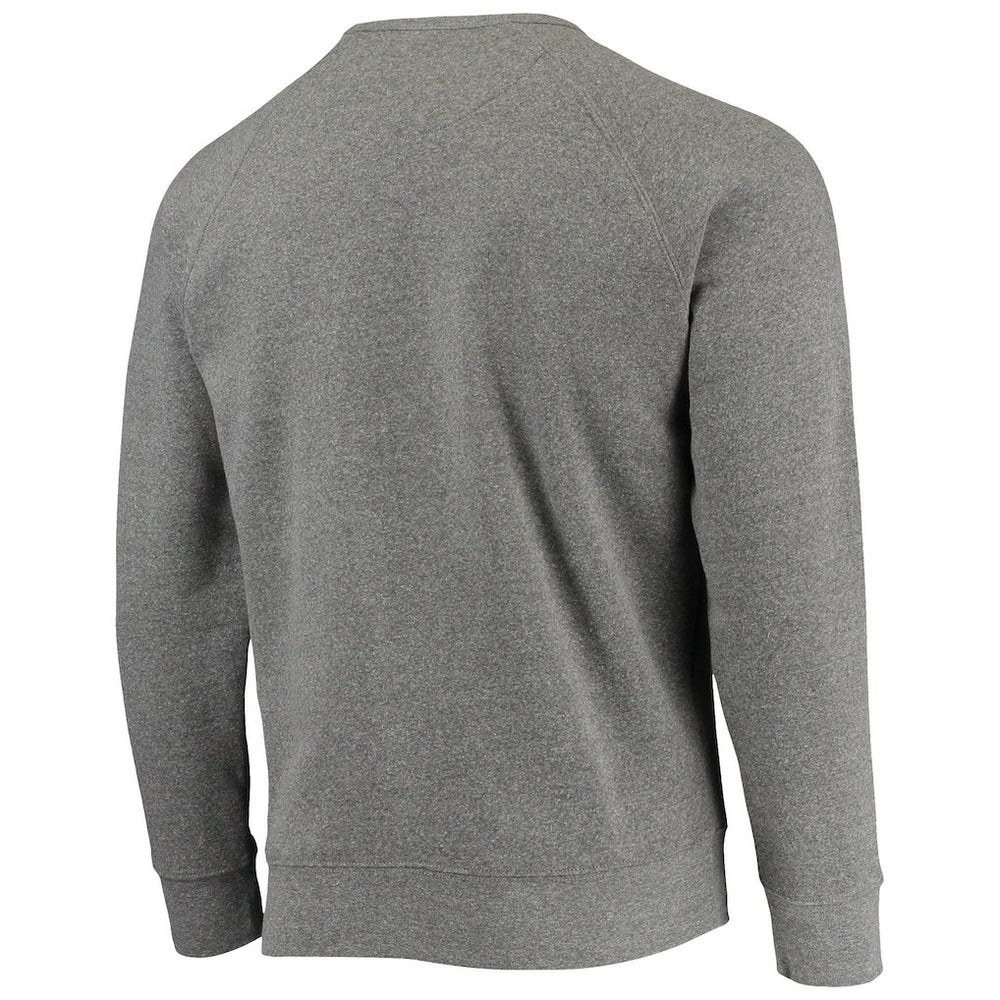 NBA - Brooklyn Nets Sportiqe Moments Mixtape Harmon Raglan Pullover Sweatshirt - Heathered Gray