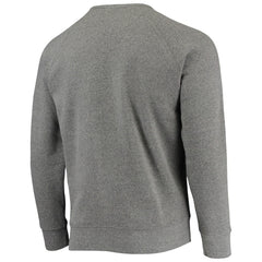 NBA - Brooklyn Nets Sportiqe Moments Mixtape Harmon Raglan Pullover Sweatshirt - Heathered Gray