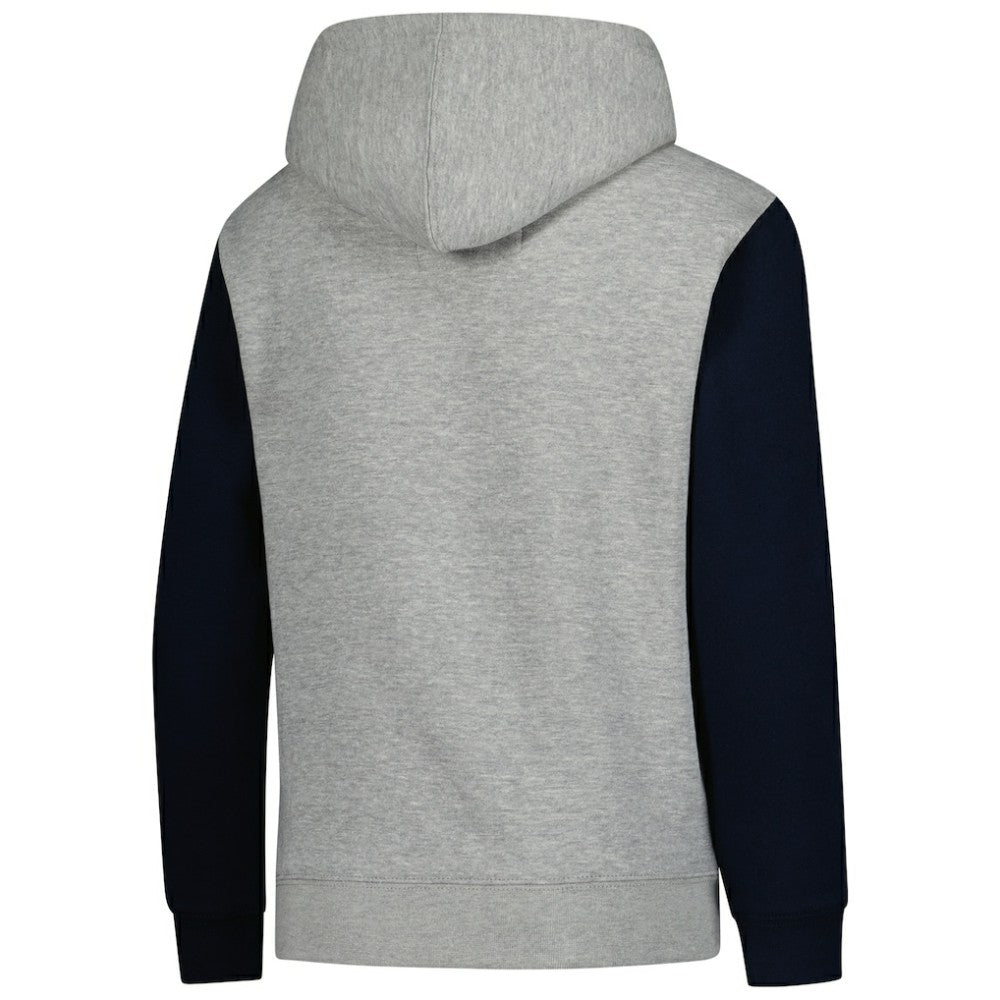 Chelsea Youth Club Pullover Hoodie - Heathered Gray/Navy