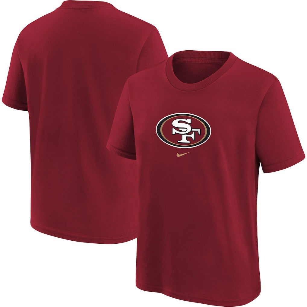San Francisco 49ers Youth Logo T-Shirt Scarlet - Nike