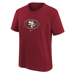 San Francisco 49ers Youth Logo T-Shirt Scarlet - Nike
