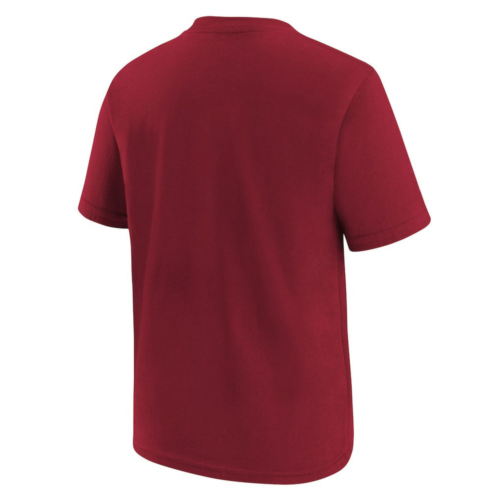 San Francisco 49ers Youth Logo T-Shirt Scarlet - Nike