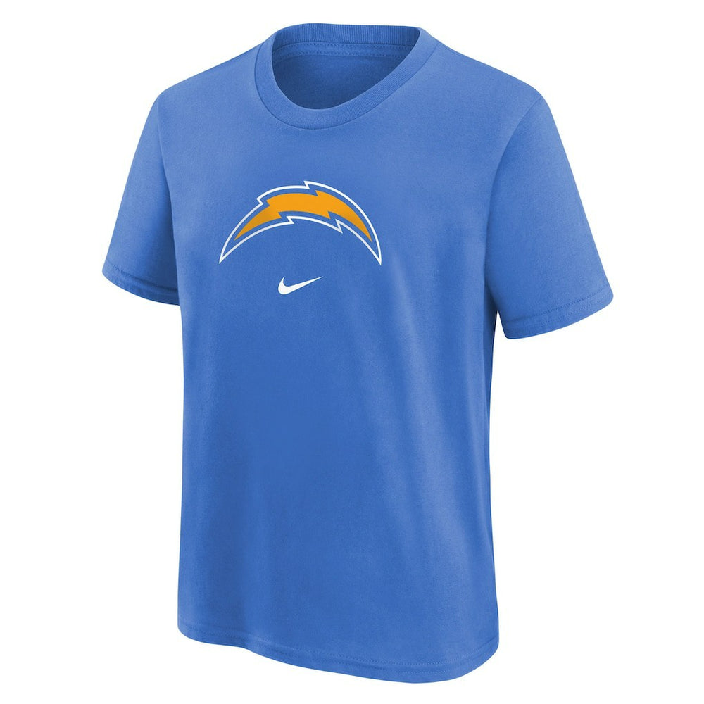 Los Angeles Chargers Youth Logo T-Shirt Powder Blue - Nike