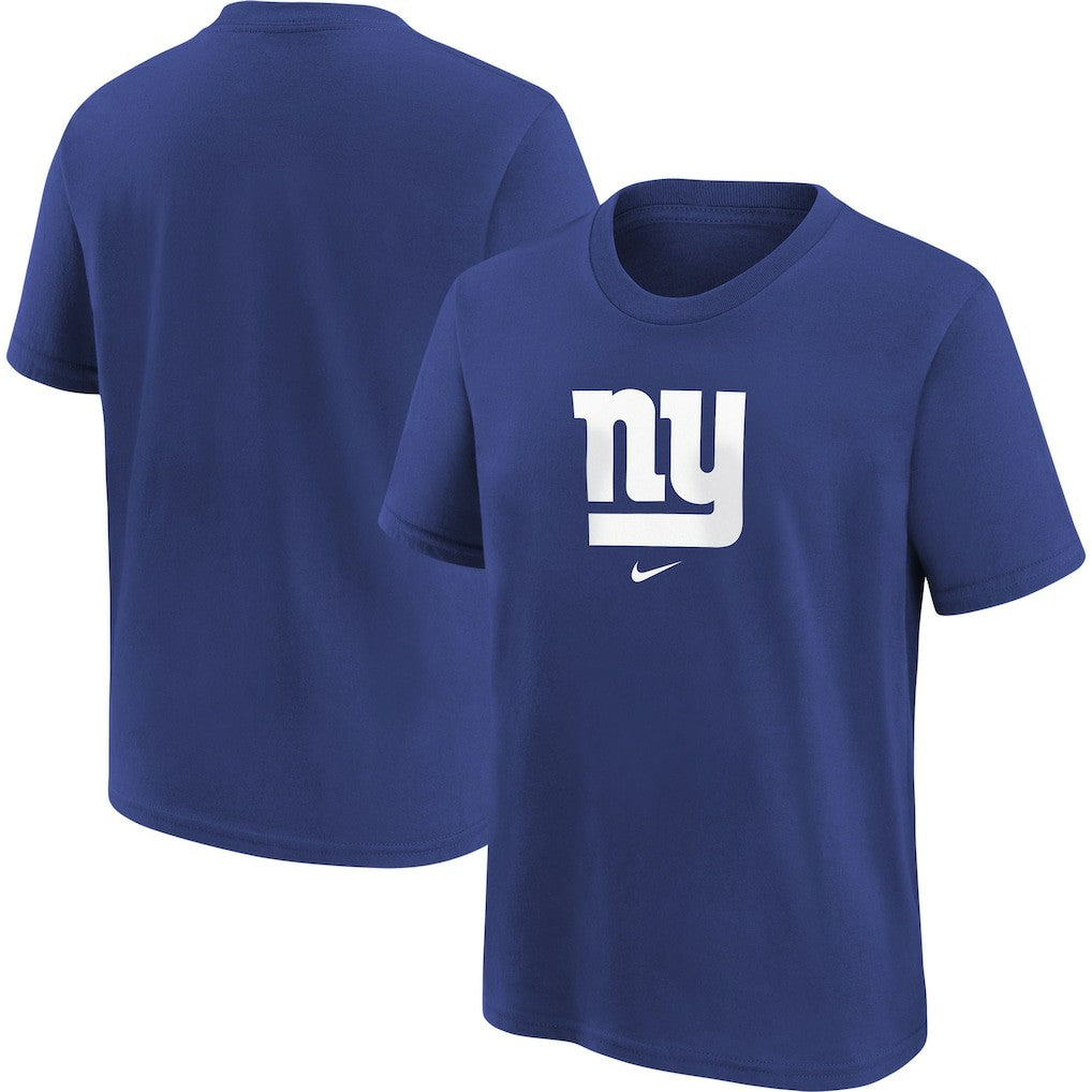 New York Giants Youth Logo T-Shirt Royal - Nike