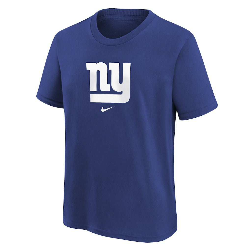 New York Giants Youth Logo T-Shirt Royal - Nike