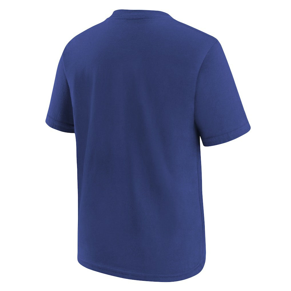 New York Giants Youth Logo T-Shirt Royal - Nike