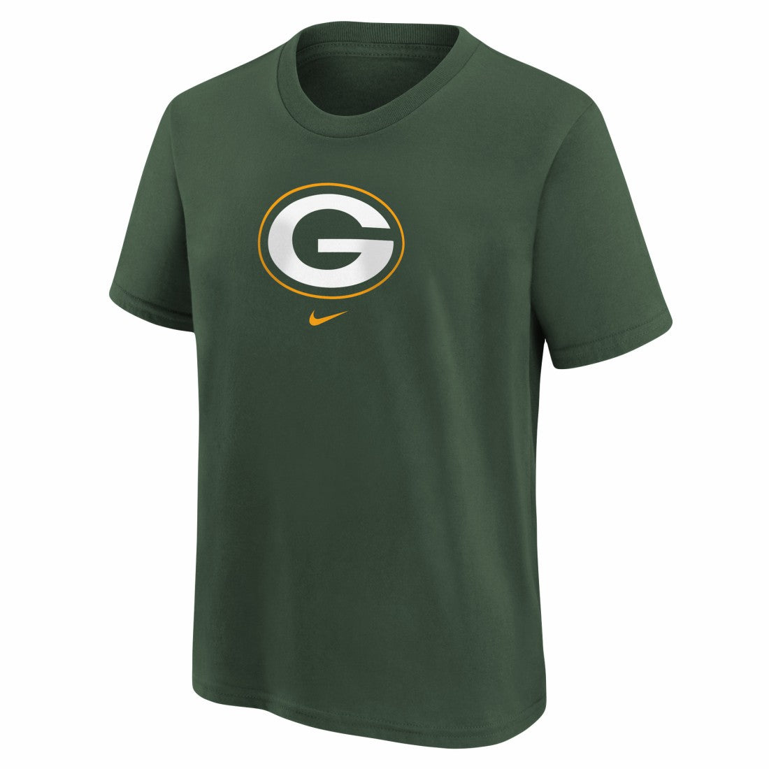 Green Bay Packers Youth Logo T-Shirt Green - Nike