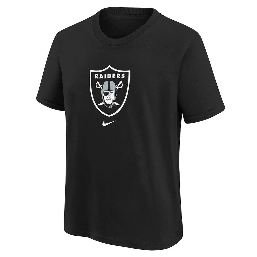 Las Vegas Raiders Youth Logo T-Shirt Black - Nike