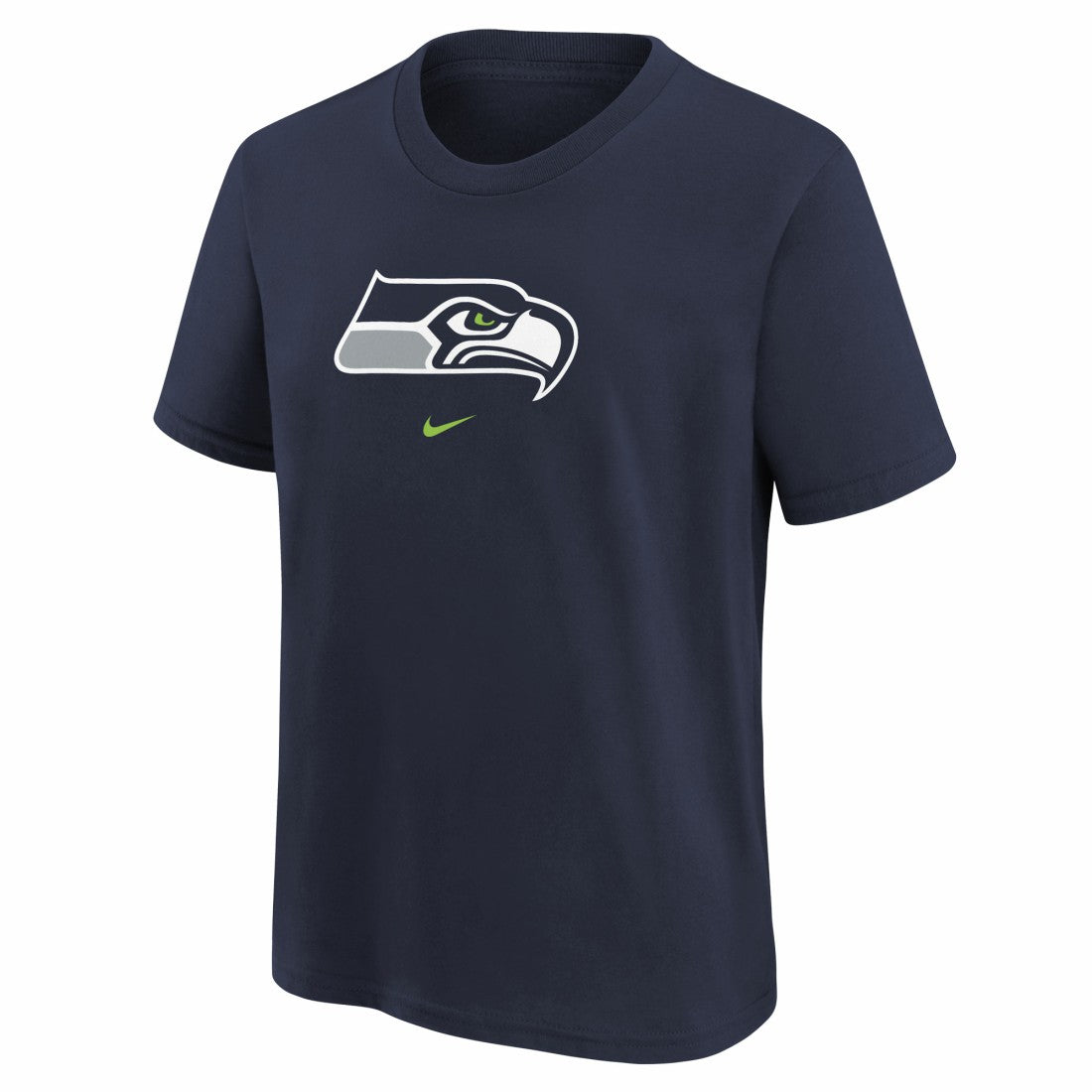 Seattle Seahawks Youth Logo T-Shirt Navy - Nike