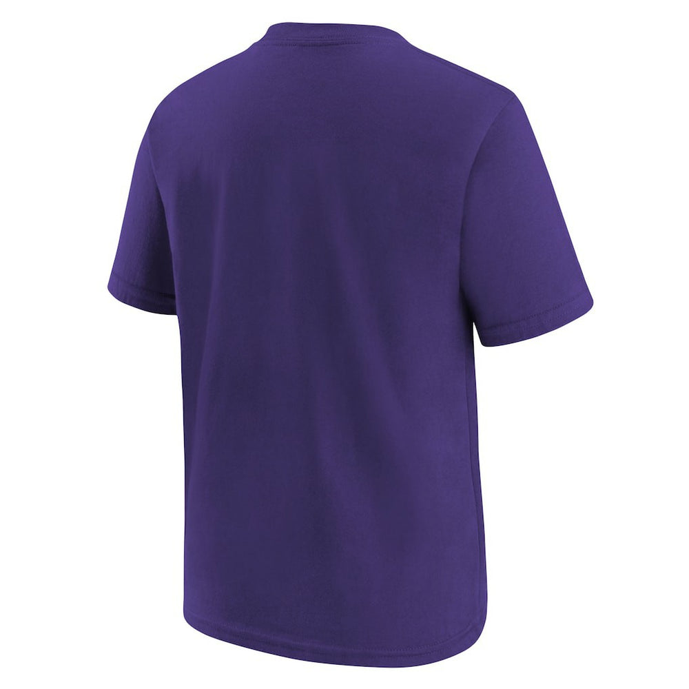 Minnesota Vikings Youth Logo T-Shirt Purple - Nike