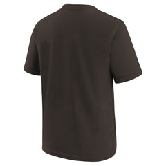 Cleveland Browns Girls Preschool Icon T-Shirt Brown - Nike