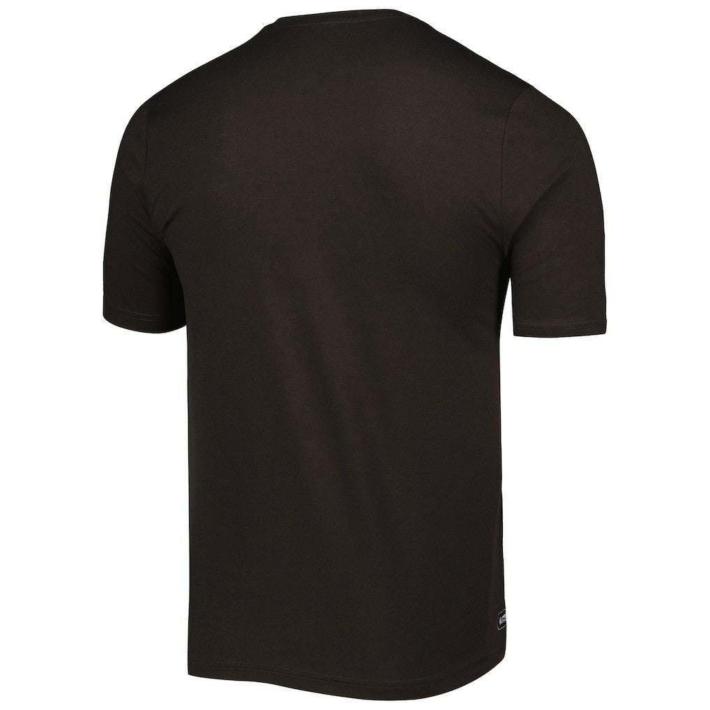 Cleveland Browns New Era Combine Authentic Ball Logo T-Shirt Brown - NFL
