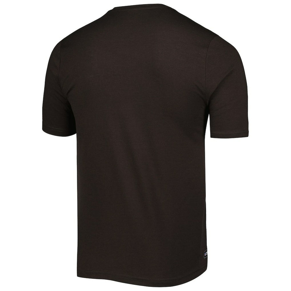Cleveland Browns New Era Combine Authentic Ball Logo T-Shirt Brown - NFL