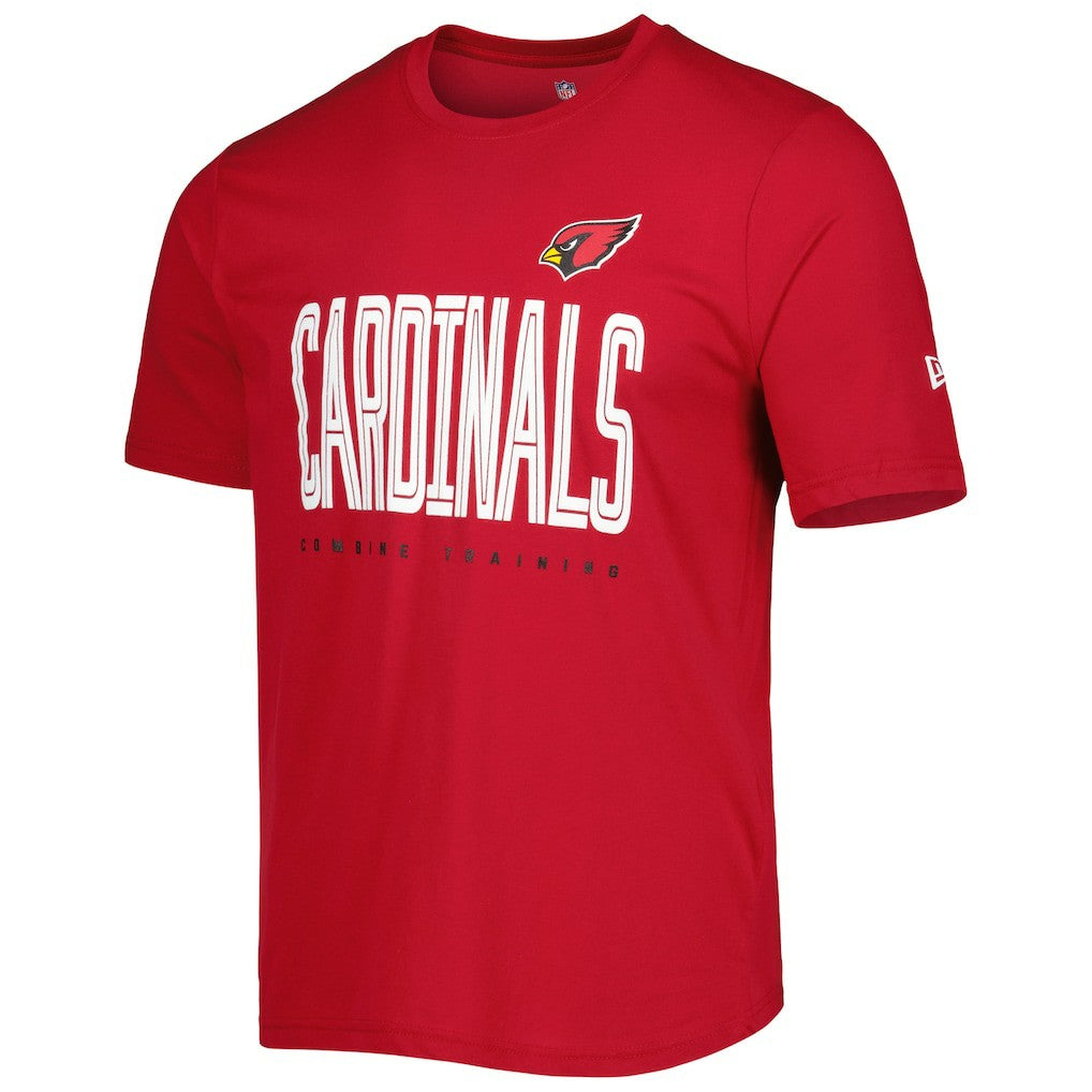 Arizona Cardinals New Era Combine Authentic Training Huddle Up T-Shirt Cardinal - NFL