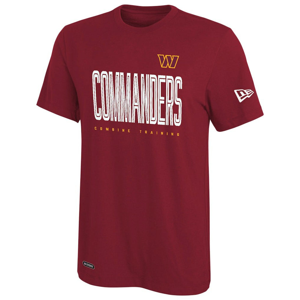 Washington Commanders New Era Combine Authentic Training Huddle Up T-Shirt Burgundy - NFL