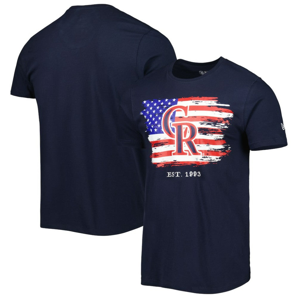 Colorado Rockies New Era 4th of July Jersey T-Shirt Clearance