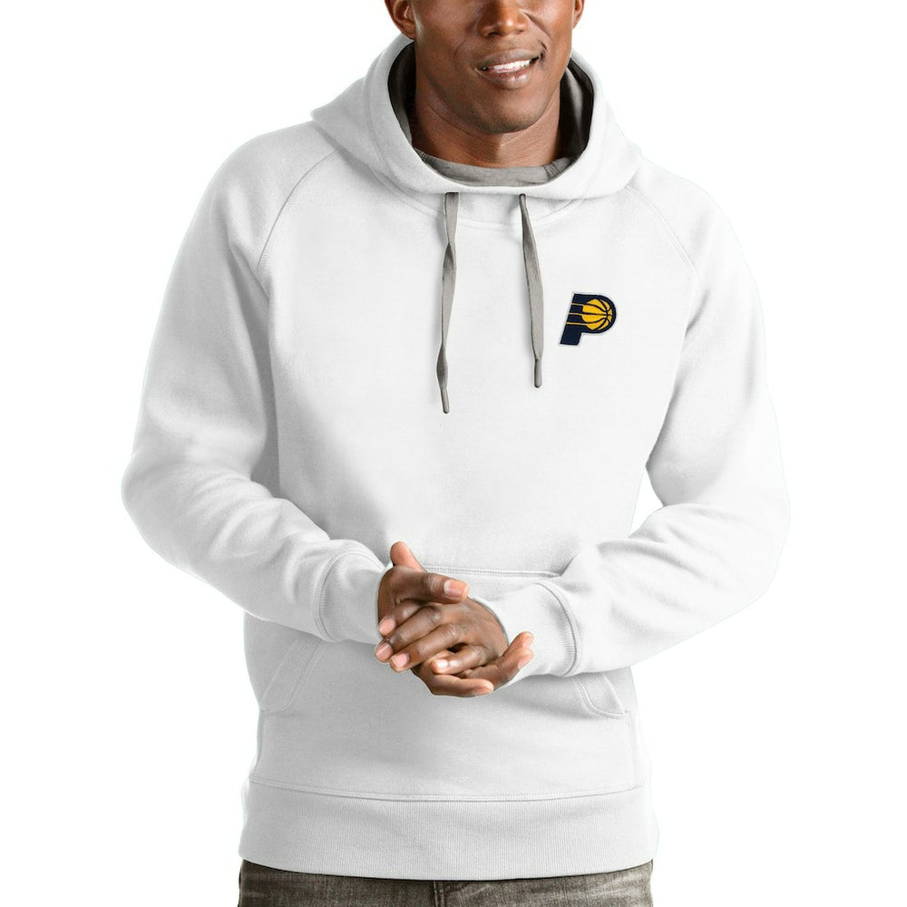 NBA - Indiana Pacers Antigua Victory Pullover Hoodie - White