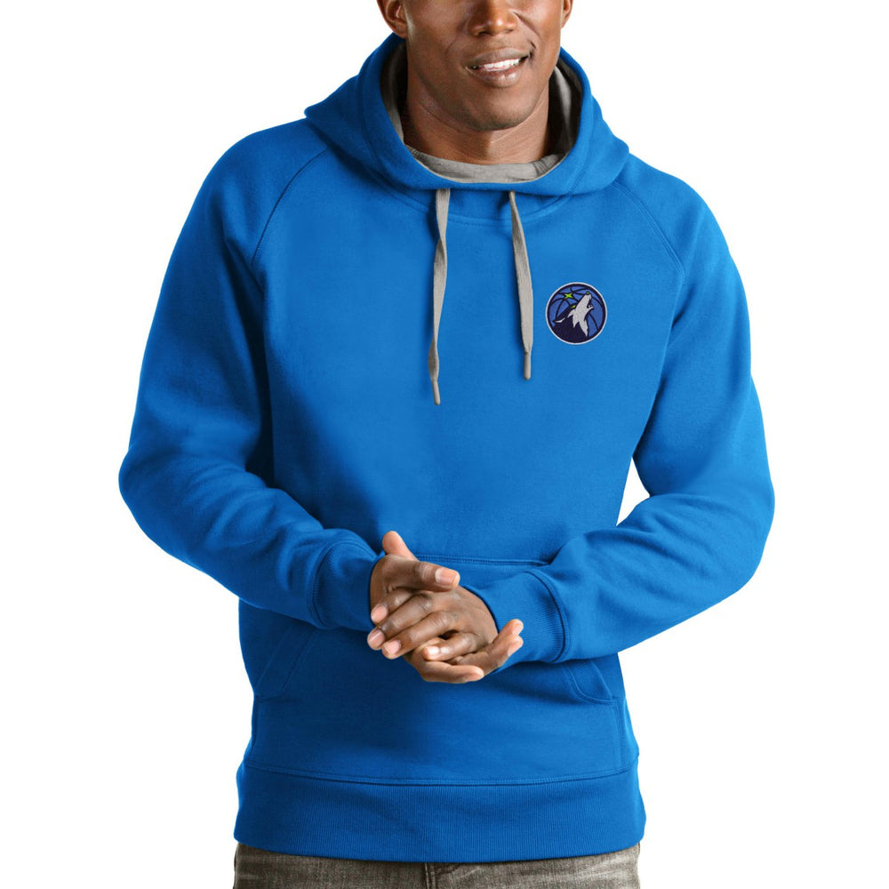 NBA - Minnesota Timberwolves Antigua Victory Pullover Hoodie - Blue