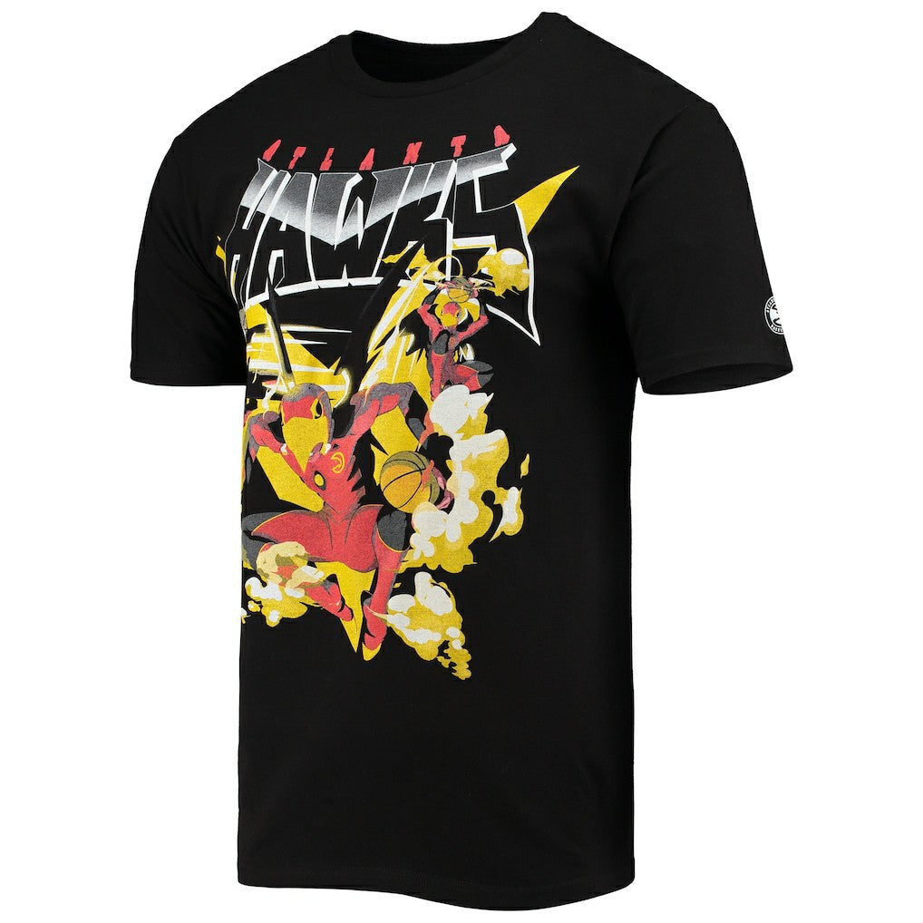 NBA - Atlanta Hawks NBA x McFlyy Identify Artist Series T-Shirt - Black