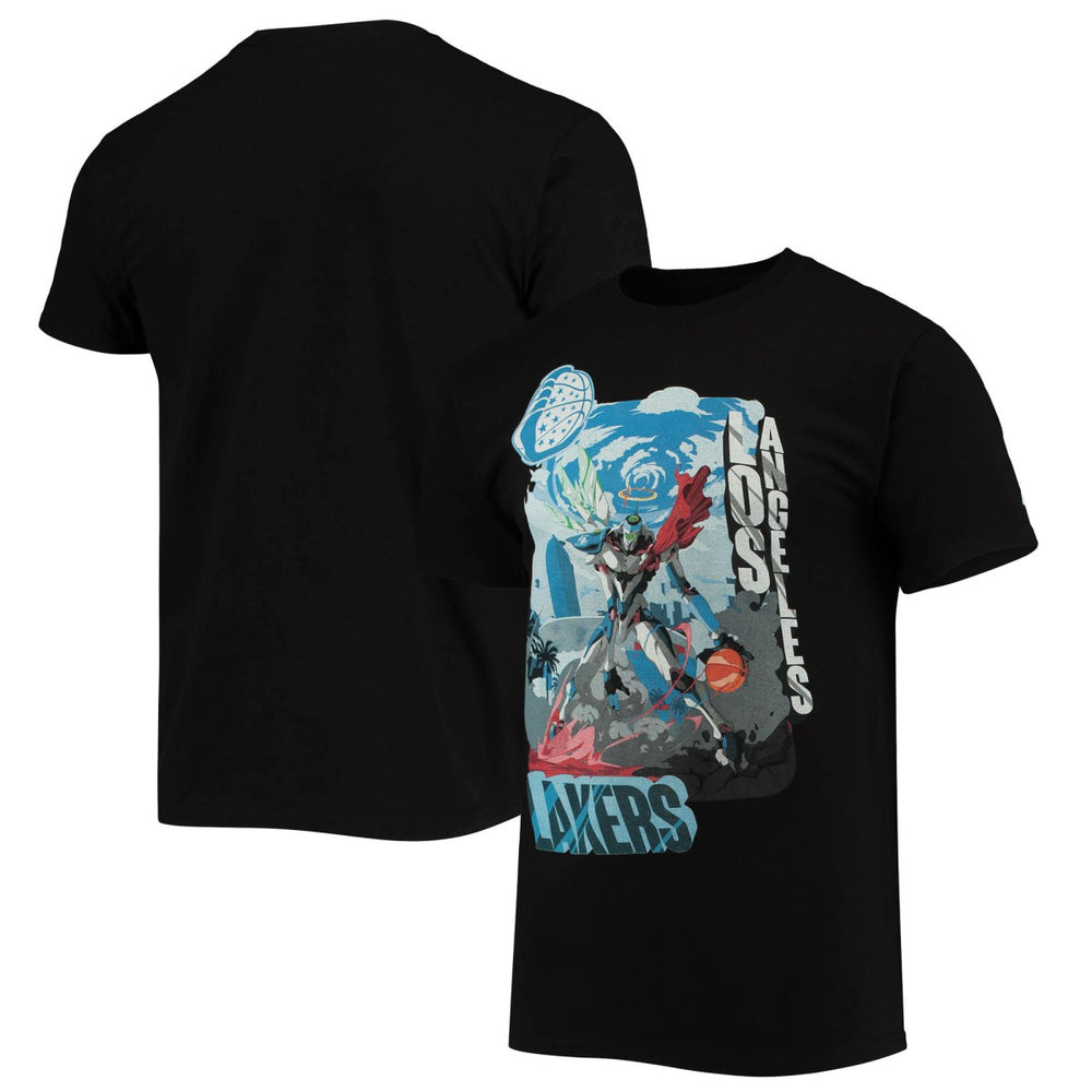 NBA - Los Angeles Lakers NBA x McFlyy Identify Artist Series T-Shirt - Black