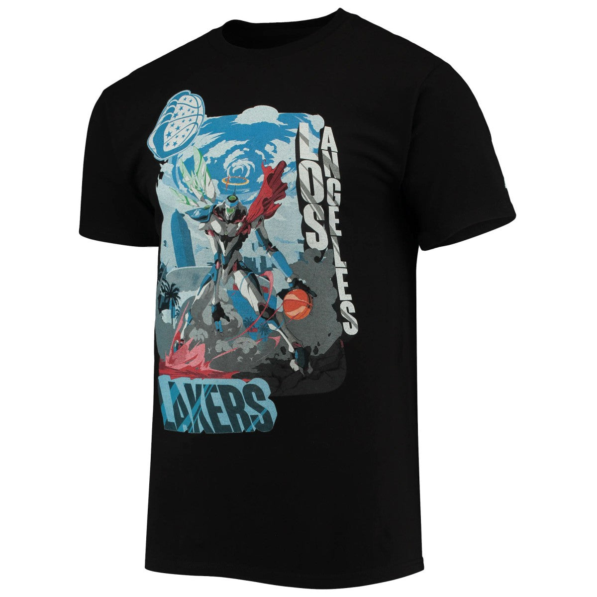 NBA - Los Angeles Lakers NBA x McFlyy Identify Artist Series T-Shirt - Black
