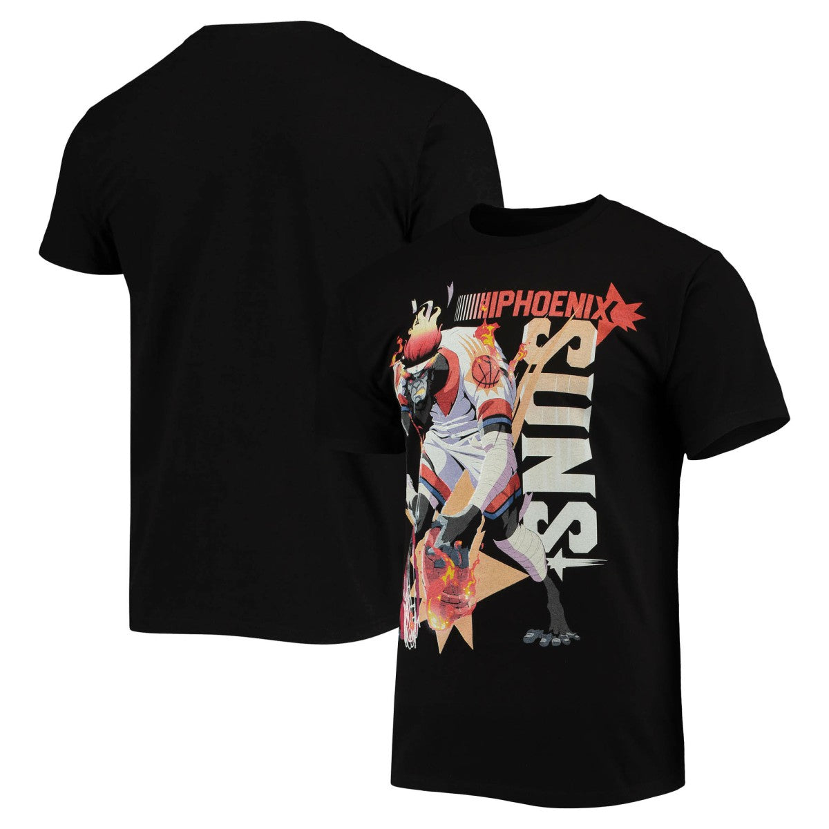 NBA - Phoenix Suns NBA x McFlyy Identify Artist Series T-Shirt - Black