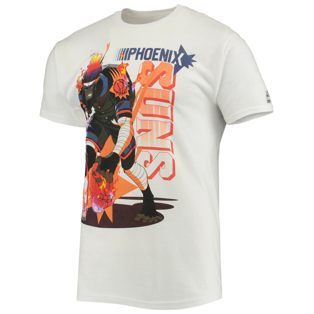 NBA - Phoenix Suns NBA x McFlyy Identify Artist Series T-Shirt - White