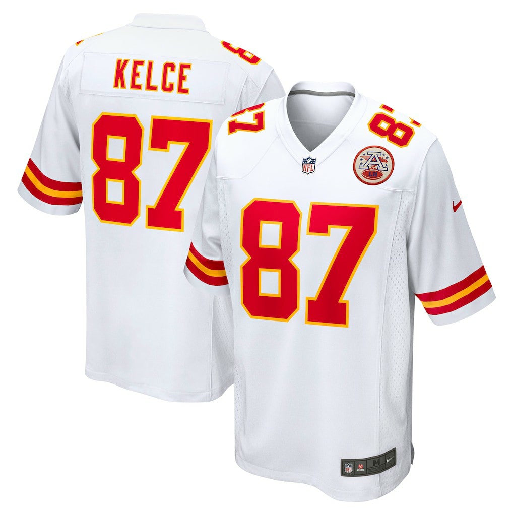 Travis Kelce Kansas City Chiefs Player Game Jersey White - Nike