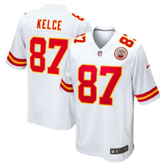 Travis Kelce Kansas City Chiefs Player Game Jersey White - Nike