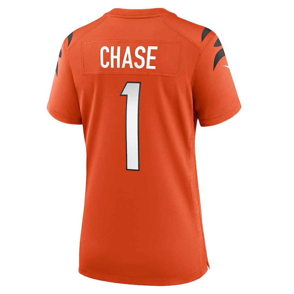 Ja'Marr Chase Cincinnati Bengals Women's Alternate Game Jersey Orange - Nike