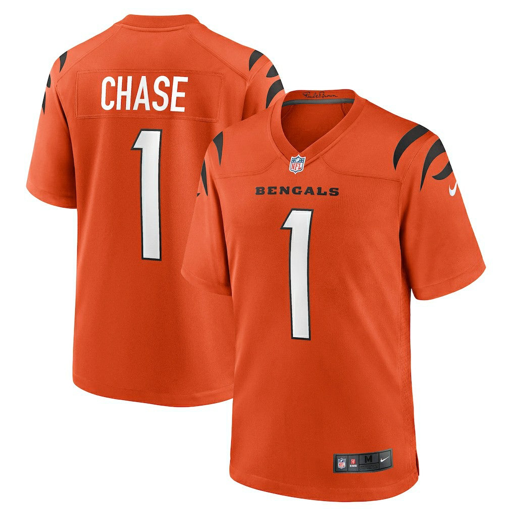 Ja'Marr Chase Cincinnati Bengals Alternate Game Jersey Orange - Nike