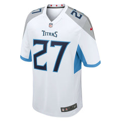 Eddie George Tennessee Titans Retired Player Game Jersey White - Nike