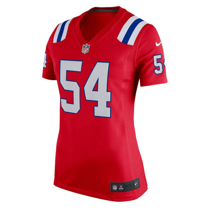 Tedy Bruschi New England Patriots Women's Retired Game Jersey - Red | NFL Jerseys