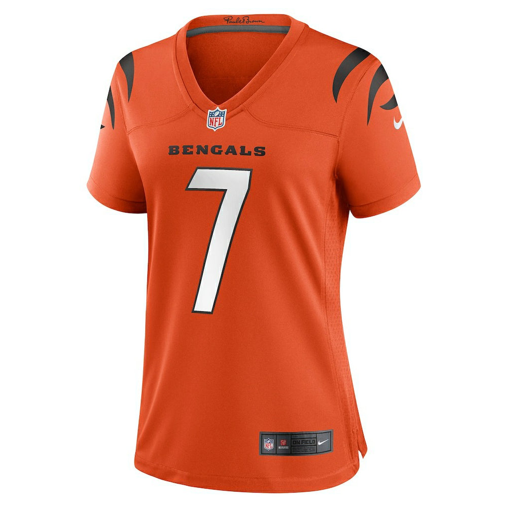 Boomer Esiason Cincinnati Bengals Women's Retired Game Jersey Orange - Nike